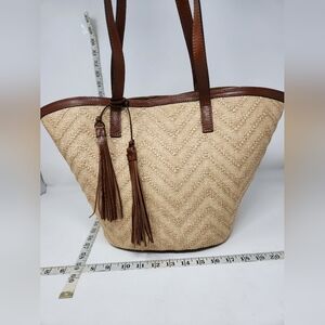 Patricia Nash Woven Shoulder Bag